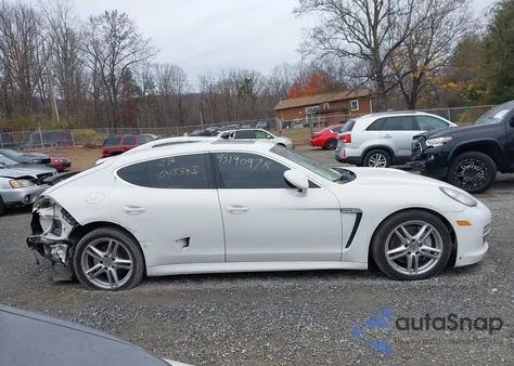 2012 Porsche Panamera Hybrid S из США, поврежденный, VIN WP0AD2A77CL045343